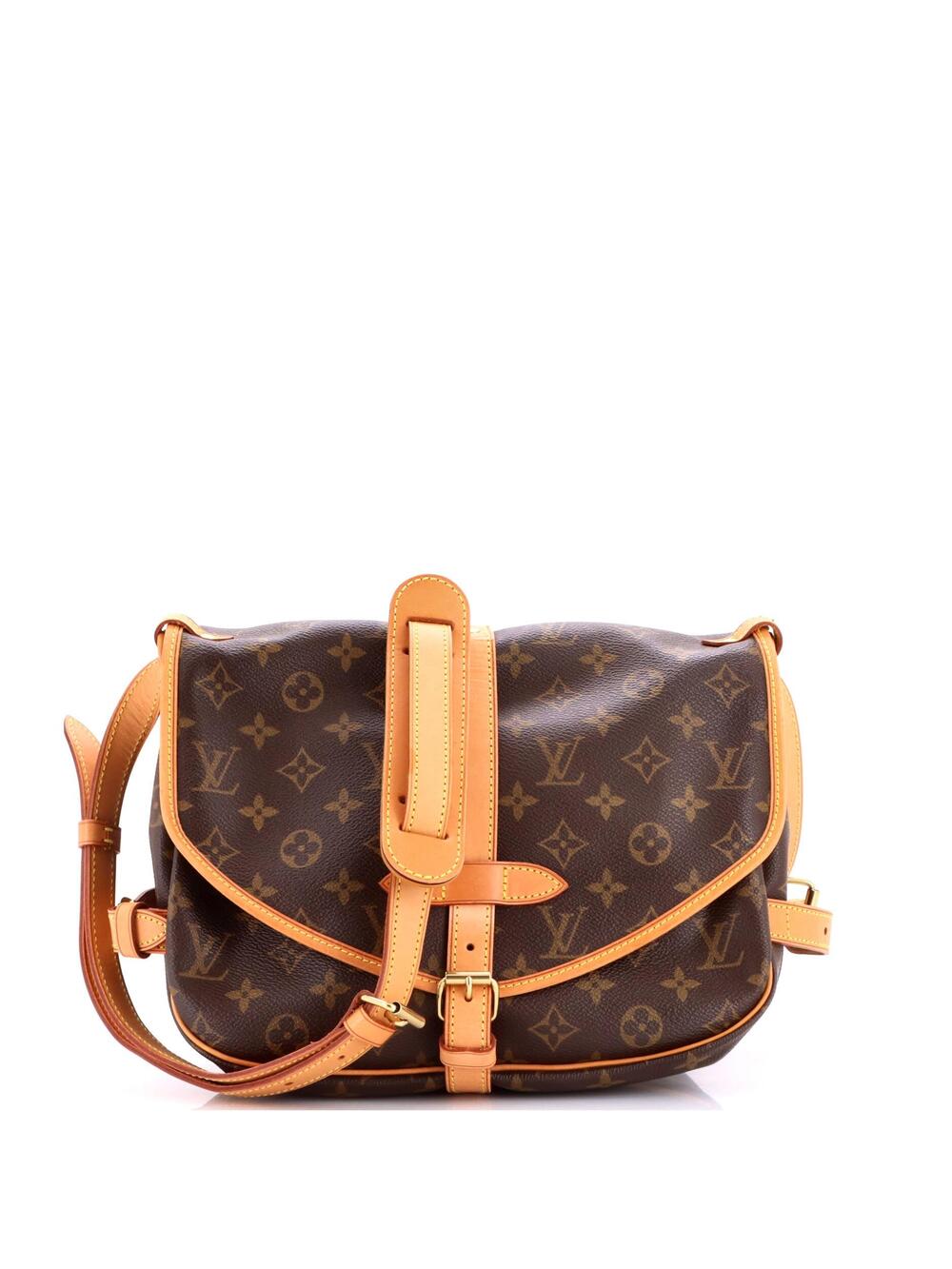 Louis Vuitton Saumur Handbag Canvas 30 #373145L14B